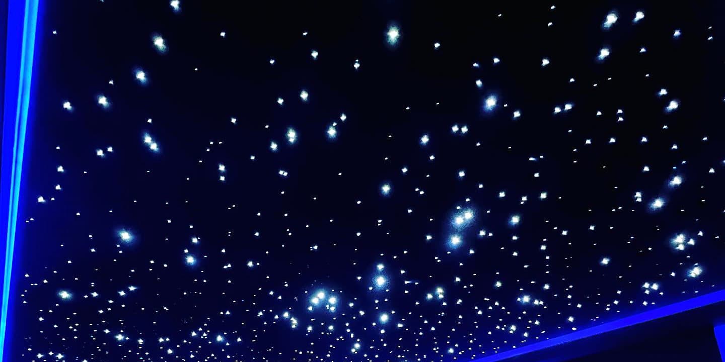 En stjernehimmel i loftet: sådan fungerer det