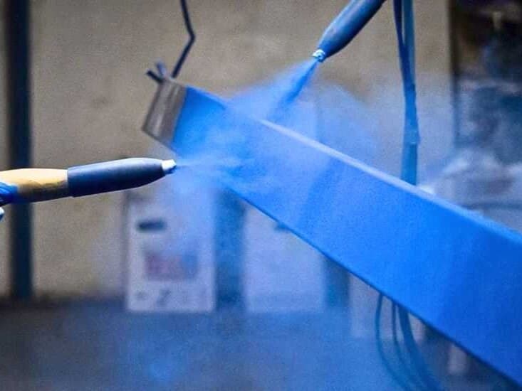 Pulverlakering — high-end detail